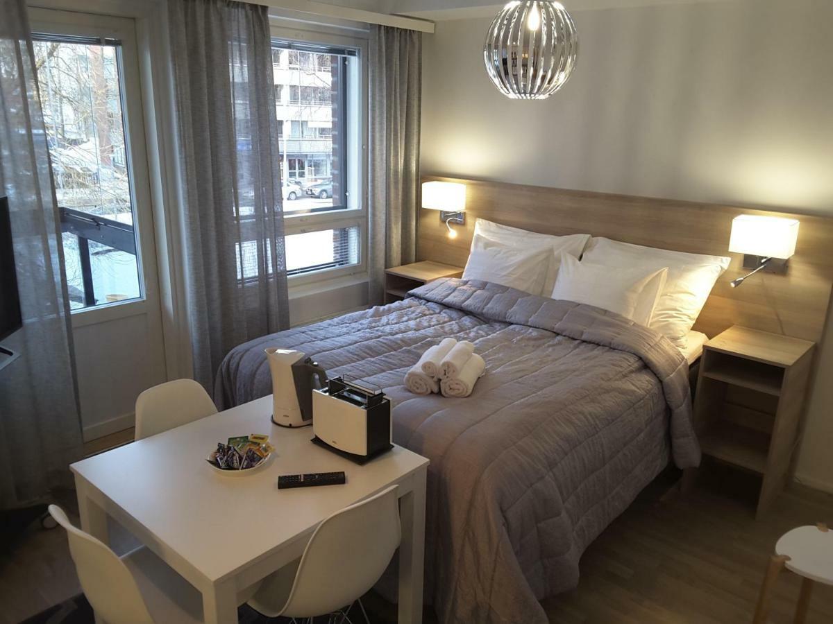 City Apartments With Balcony Ροβανιέμι Εξωτερικό φωτογραφία